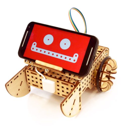 Robot ze smartfonem