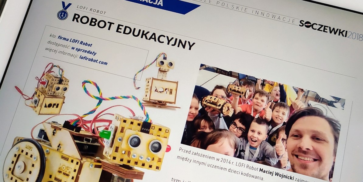 LOFI Robot laureatem Soczewek 2018